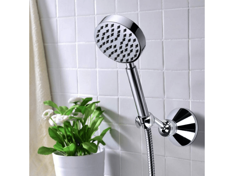  Support de douche mural support mural pour douchette orientable 360°pour douchette ou pommeau de douche  - Conforama E