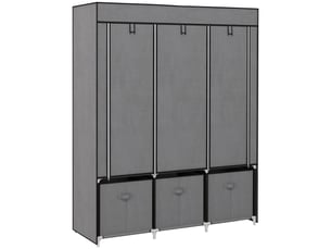 Armoire 0 porte(s) 3 tiroir(s) <strong>BIQZUYA</strong> <strong></strong> coloris gris largeur 125 cm
