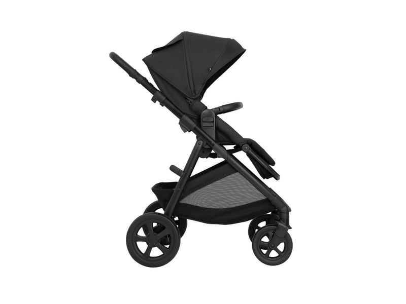 Poussette trio near2me dlx - slide2me, nacelle, siège auto snuglite - midnight GT1910AAMDN000 - Conforama D