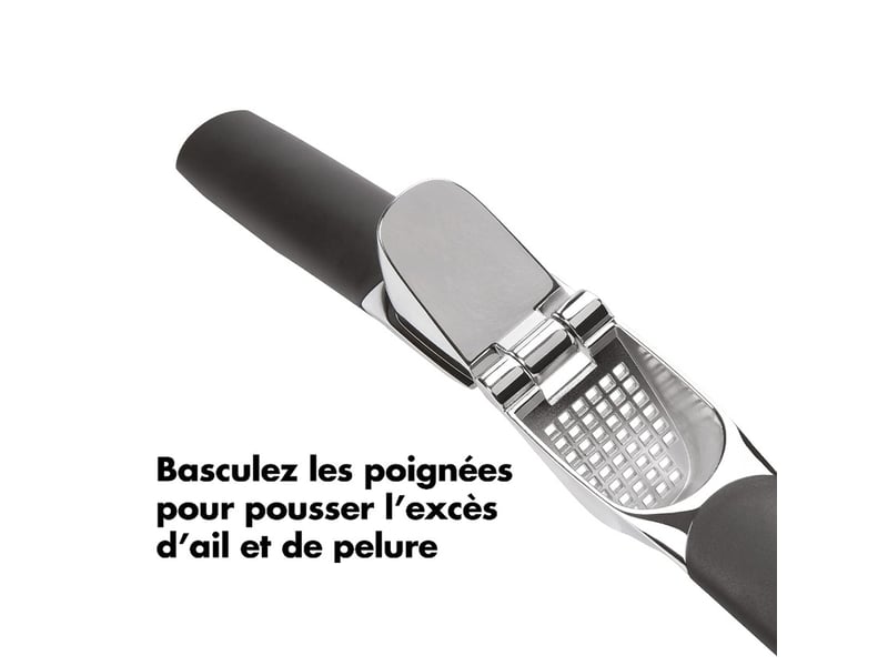 Presse-ail manuel en alliage de zinc, presse-ail domestique épaissi, presse-ail multifonctionnel, petit outil de presse de cuisine - Conforama D