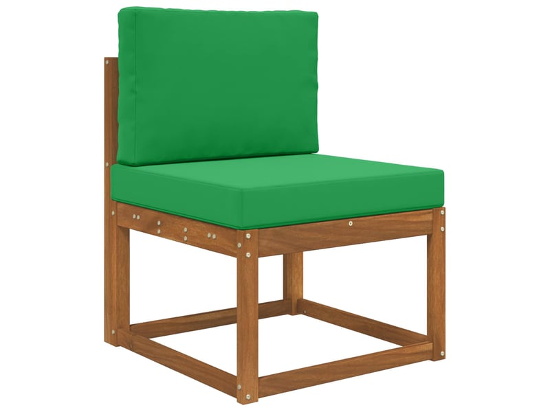  Coussin de canapé d'extérieur, coussin de chaise polyester vert 60 x 60 cm cf54187  - Conforama C