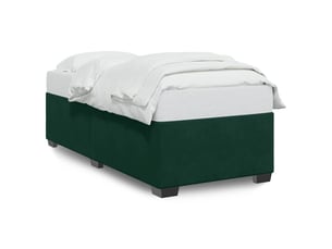 Lit simple 100x200 cm coloris vert