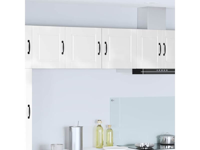  Meuble mural de cuisine, armoire de cuisine blanc brillant 40x31x40cm shl6550  - Conforama B