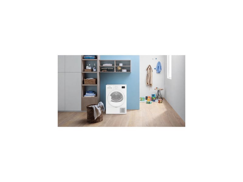  Sèche linge pompe à chaleur 8 kg l60cm classe d blanc inox quickdry IND8050147726822 - Conforama B