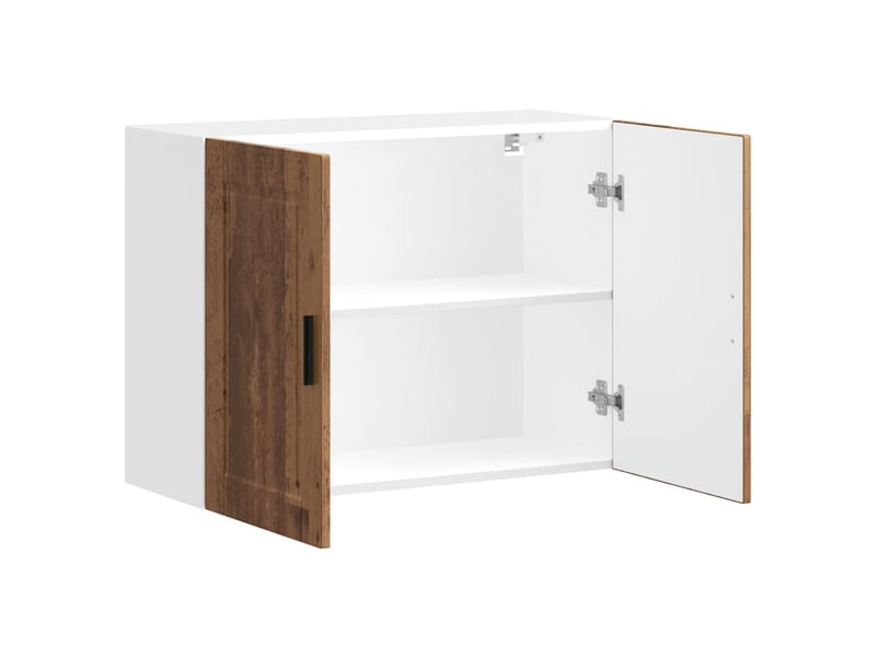  Meuble de rangement, armoire murale de cuisine porto vieux bois bois d'ingénierie shl8496  - Conforama E