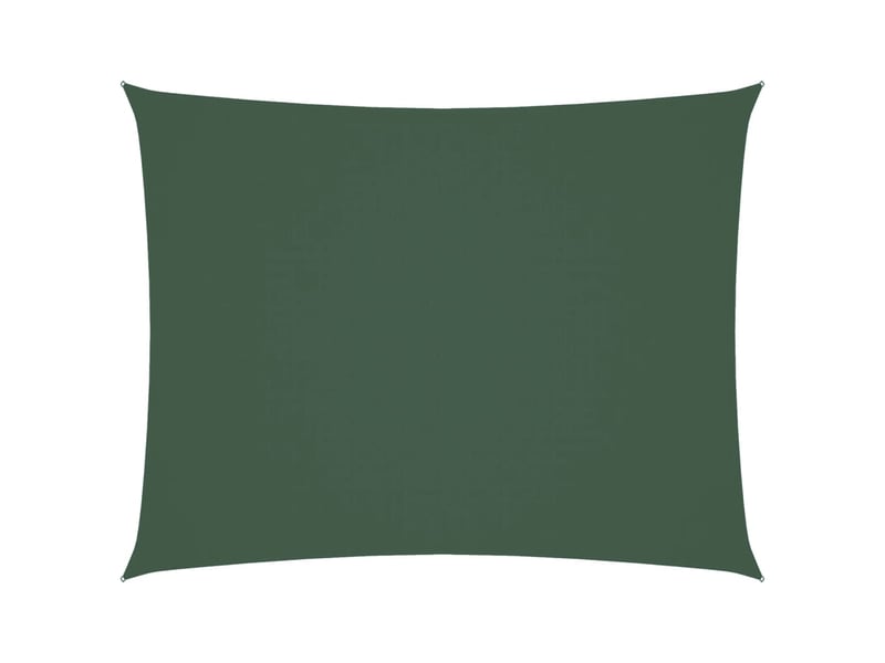  Voile de parasol - voile d'ombrage tissu oxford rectangulaire 2x3 m vert foncé  - Conforama A