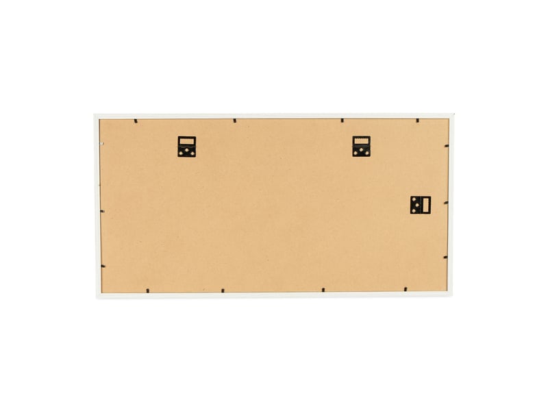  Cadre photo mural décoratif avec cordelettes 32 x 62 x 3 cm pour souvenirs modernes en mdf naturel 13_0013214  - Conforama C