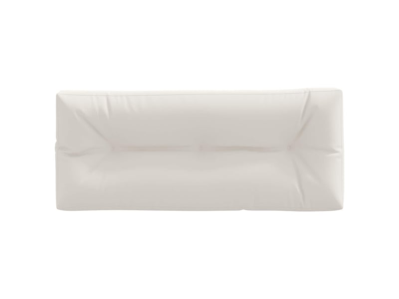 Coussin de dossier de palette, coussin de dos vianen 100 % polyester blanc cf55137 - Conforama D