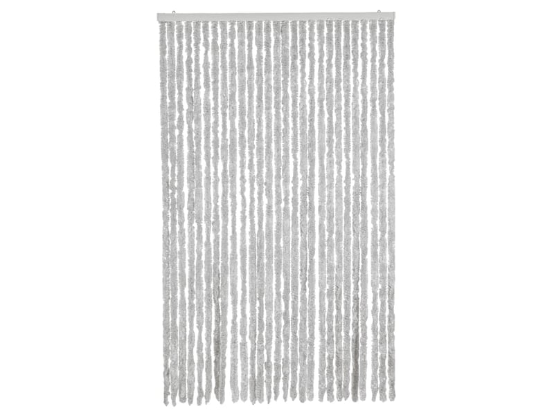  Rideau anti-mouches, moustiquaire gris 118x220 cm chenille cf43518  - Conforama C
