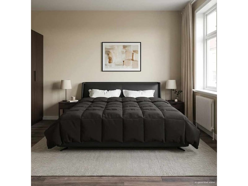  Couette - duvet d'été 200 x 220 cm été microfibre (100% polyester)  - Conforama B