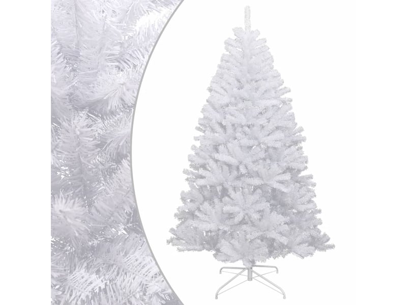  Sapin de noël artificiel, arbre de noël à charnières avec neige floquée 120 cm shl6111  - Conforama B
