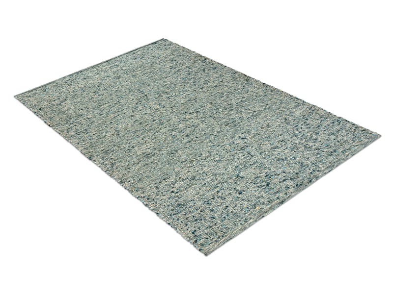  Tapis nepal lagoon ii turquoise mélange - laine, double face, naturel 80x150 cm  - Conforama C