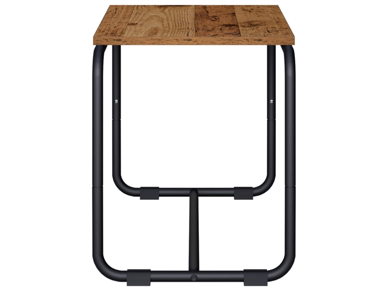  Meuble tv moderne, banc tv 60x35,5x42 cm bois ancien bois d'ingénierie  - Conforama D
