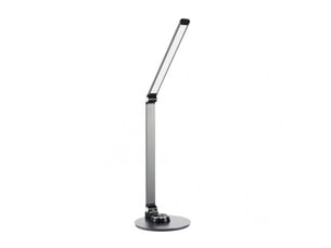 Fabrilamp baritono lampe de bureau led argentée 8 w 600 lm, 3 températures, tactile et pliable