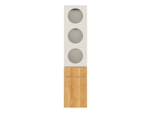 Armoire     SWEIKO  coloris bicolore largeur 45 cm