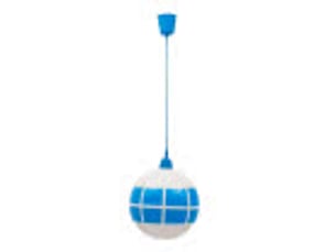 Suspension enfant fabrilamp trapecio lilas 1xe27 hauteur réglable 50-95 cm ø30 cm