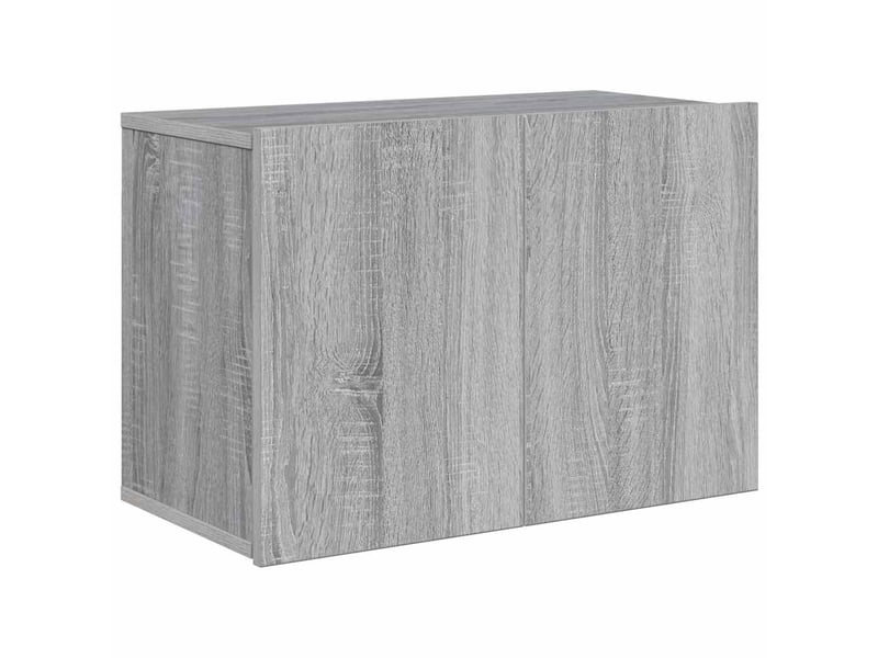  Meuble tv - unités murales tv 5 pcs sonoma gris bois d'ingénierie  - Conforama E