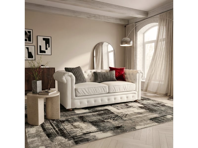Tapis moderne rectangulaire de salon milano prestige ter009  - Conforama B