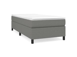 Lit simple 100x200 cm    coloris gris