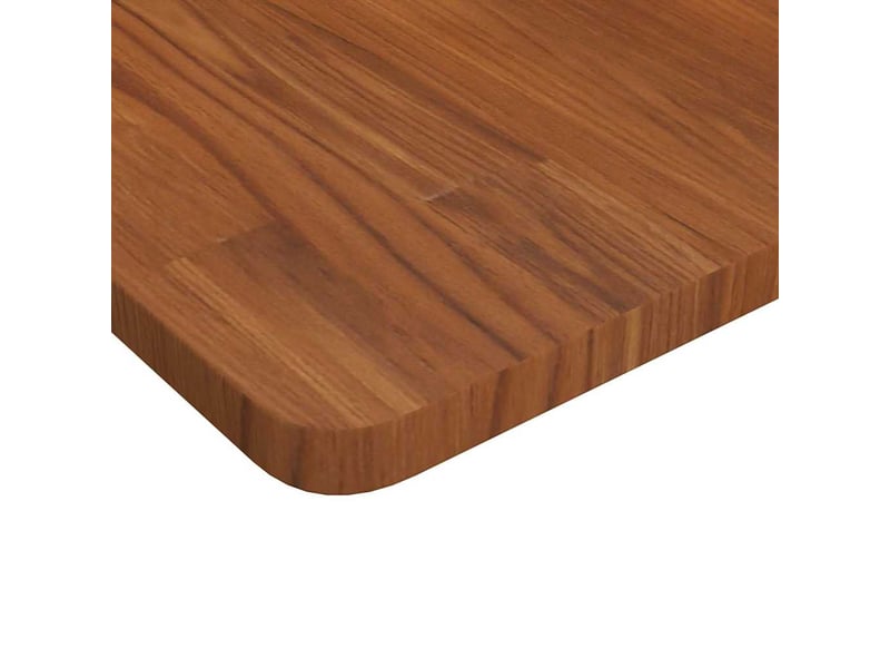  Comptoir de salle de bain, plan de travail marron foncé 60x40x2,5 cm bois traité cf65849  - Conforama C