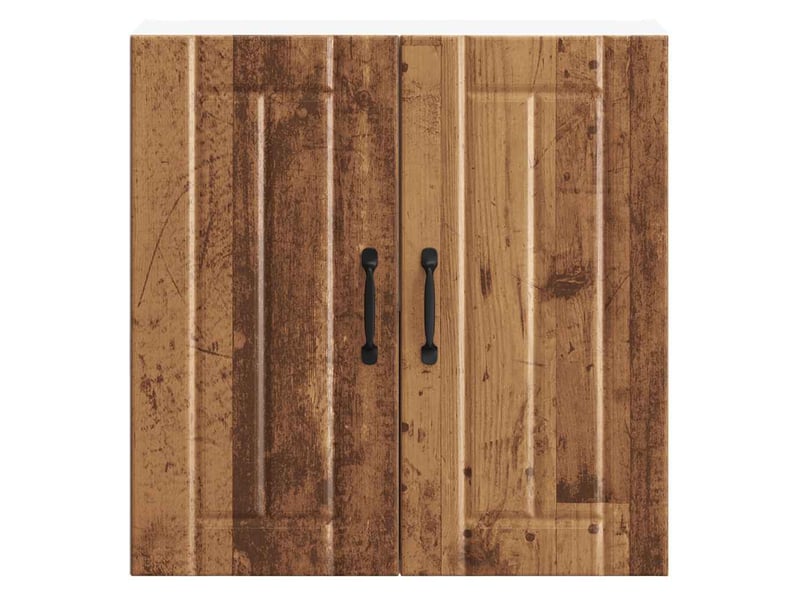  Meuble de rangement, armoire murale de cuisine lucca vieux bois bois ingénierie shl4095  - Conforama E