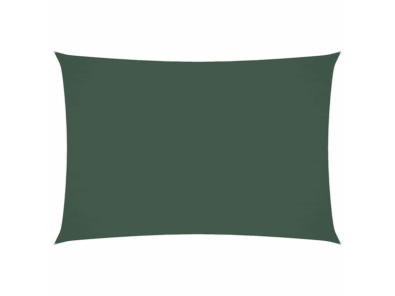  Voile de parasol - voile d'ombrage tissu oxford rectangulaire 2,5x4,5m vert foncé  - Conforama A