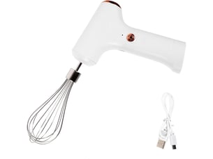 Batteur à œufs électrique portable pour monter les blancs d'œufs en neige et mélanger divers aliments