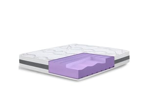 Matelas 70x140 cm <strong>THE WHITE STONE</strong> <strong></strong> Mousse soutien Ferme épaisseur 25 cm