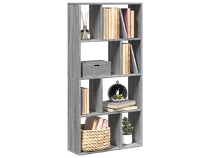 Bibliotheque coloris  gris  <strong></strong> <strong></strong> - 60 cm x 120.5 cm