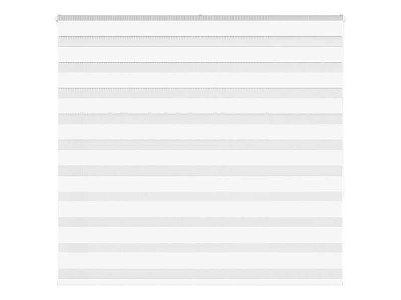 Store zèbre, store de fenêtre blanc 165x150 cm largeur du tissu 160,9cm polyester cf48392  - Conforama B