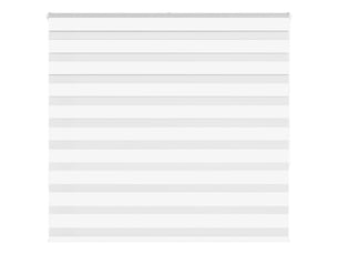 Store zèbre, store de fenêtre blanc 165x150 cm largeur du tissu 160,9cm polyester cf48392