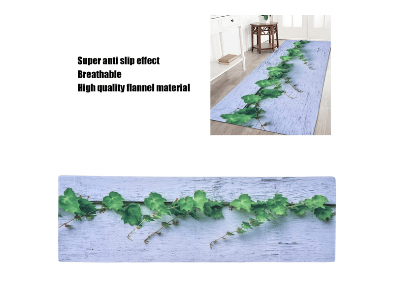  Tapis de bain doux et absorbant, tapis lavable, tapis de sol antidérapant 3d pour - comfortxl  - Conforama E