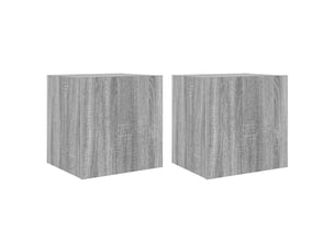 Meuble tv coloris gris