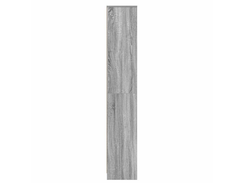 Armoire de salle de bain, meuble de rangement sonoma gris 30x33x190 cm - Conforama D