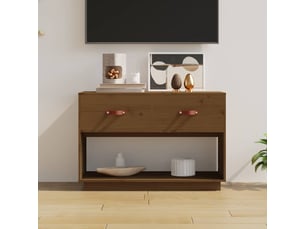 Meuble tv coloris marron 90 cm <strong></strong>  <strong></strong>