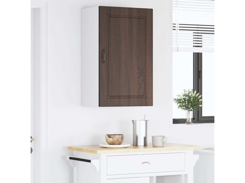  Meuble mural de cuisine, armoire de cuisine chêne brun 50x31x80cm bois d'ingénierie shl897  - Conforama D