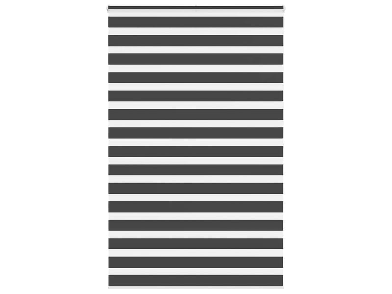  Store zèbre, store de fenêtre noir 145x200 cm largeur du tissu 140,9 cm polyester cf48887  - Conforama B
