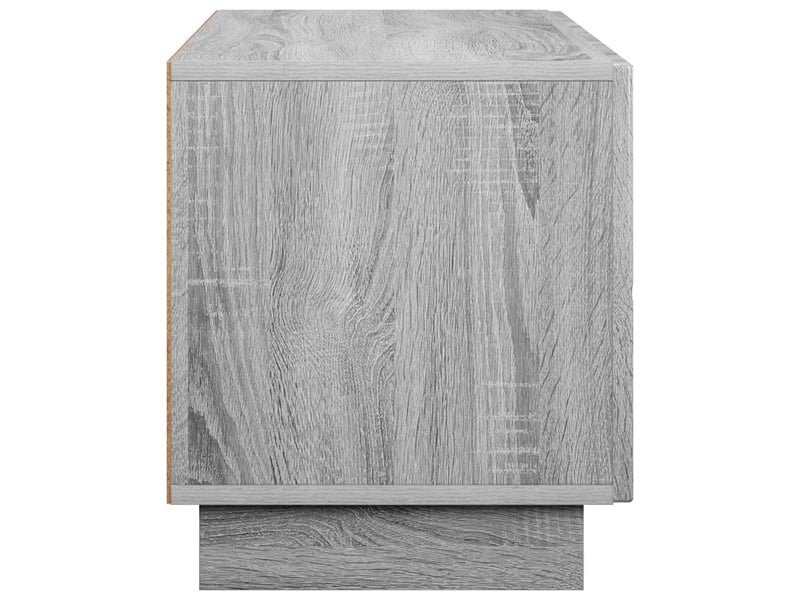  Meuble tv moderne, banc tv 90x34,5x40 cm sonoma gris bois d'ingénierie shl54648  - Conforama E