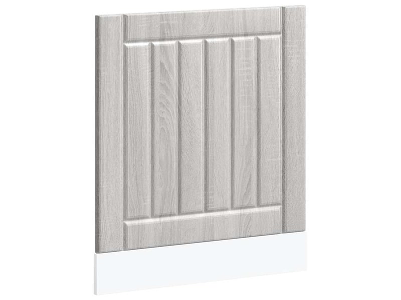  Panneau de lave-vaisselle sonoma gris bois d'ingénierie shl6976  - Conforama A