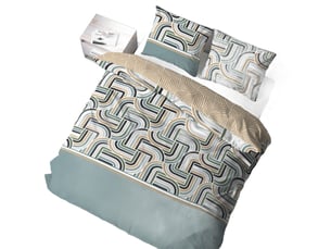 Parure de lit 220x240 cm coton bci loute