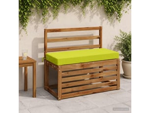 Coussin de banc, coussin d'assise, coussin de canapé soest 100 % polyester vert vif. 60 x 40 x 8 cm cf53766