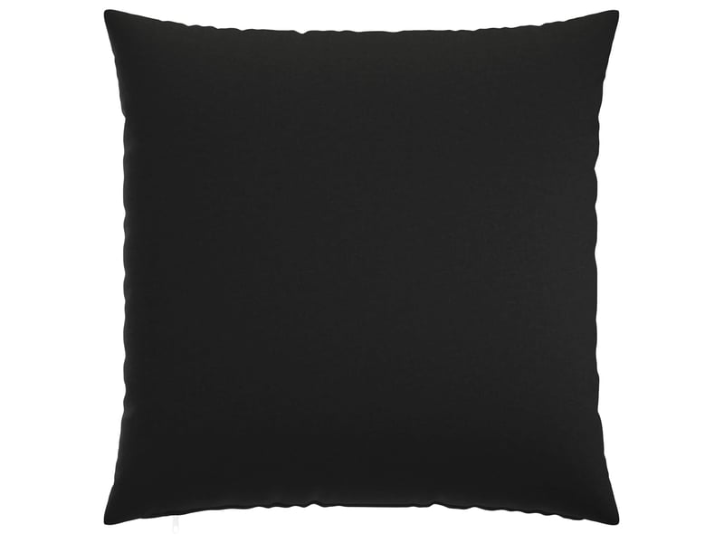  Lot de 6 housses de coussin heerlen noir 80 x 80 cm tissu cf49703  - Conforama A
