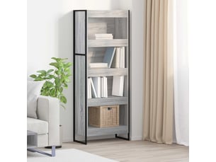 Bibliotheque coloris gris <strong></strong> <strong></strong> - 60 cm x 155 cm