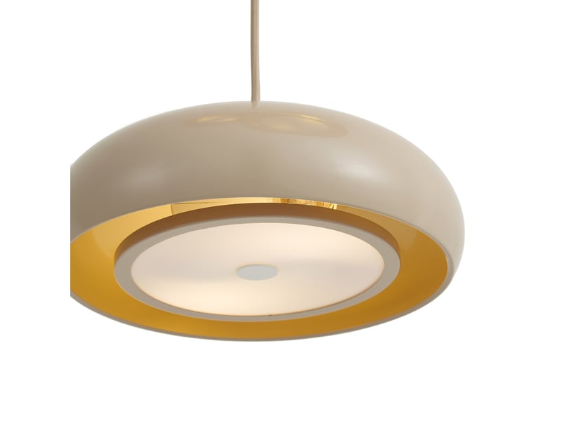  Retro hanglamp taupe met metalen kap 6-lichts - macaron  - Conforama B