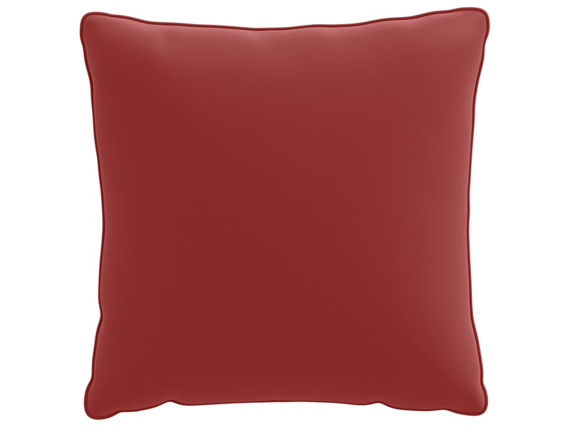  Lot de 4 coussins de dos, coussins de dossier putten 100 % polyester bordeaux cf59430  - Conforama D