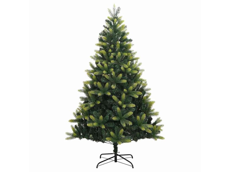  Sapin de noël artificiel, arbre de noël à charnières avec support 210 cm shl9357  - Conforama A