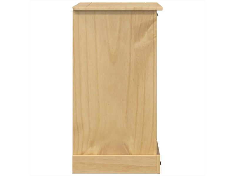  Commode de salon, meuble de rangement corona 101x45x82 cm bois massif de pin  - Conforama E