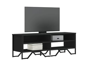 Meuble tv coloris noir 122 cm <strong></strong>  <strong></strong>