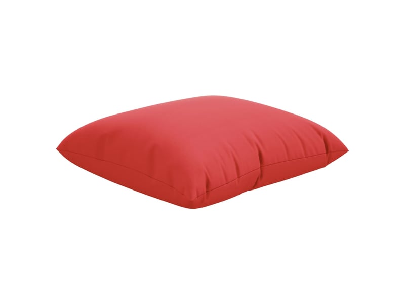  Lot de 4 coussins de canapé, coussins décoratifs rouge 50x50 cm tissu cf59242  - Conforama E