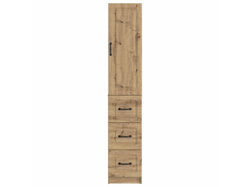  Ensemble de meubles 2 pcs, rangement de salon 33 x 34,5 x 87 cm bois d'ingénierie shl1157  - Conforama E